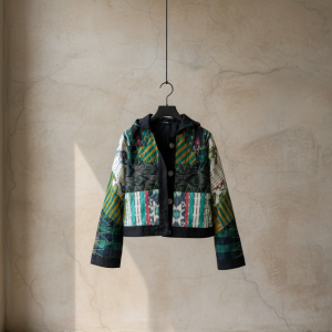 Verdant Ikat Jacket